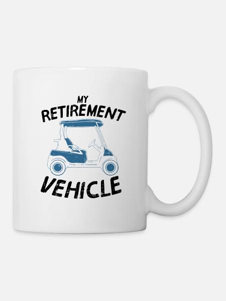 golf - Mug blanc - blanc
