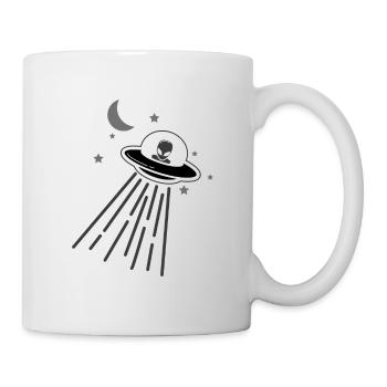 Alien Vintage - Mug blanc - blanc - Droite