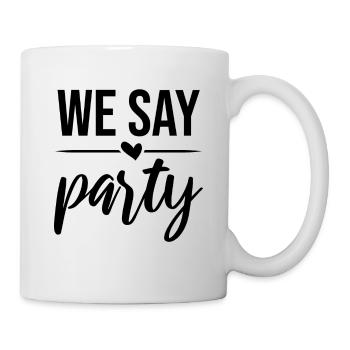 Nous disons Parti - Nous disons demoiselles d'honneur - Mug blanc - blanc - Droite