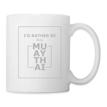 Muay Thai - Mug blanc - blanc - Droite