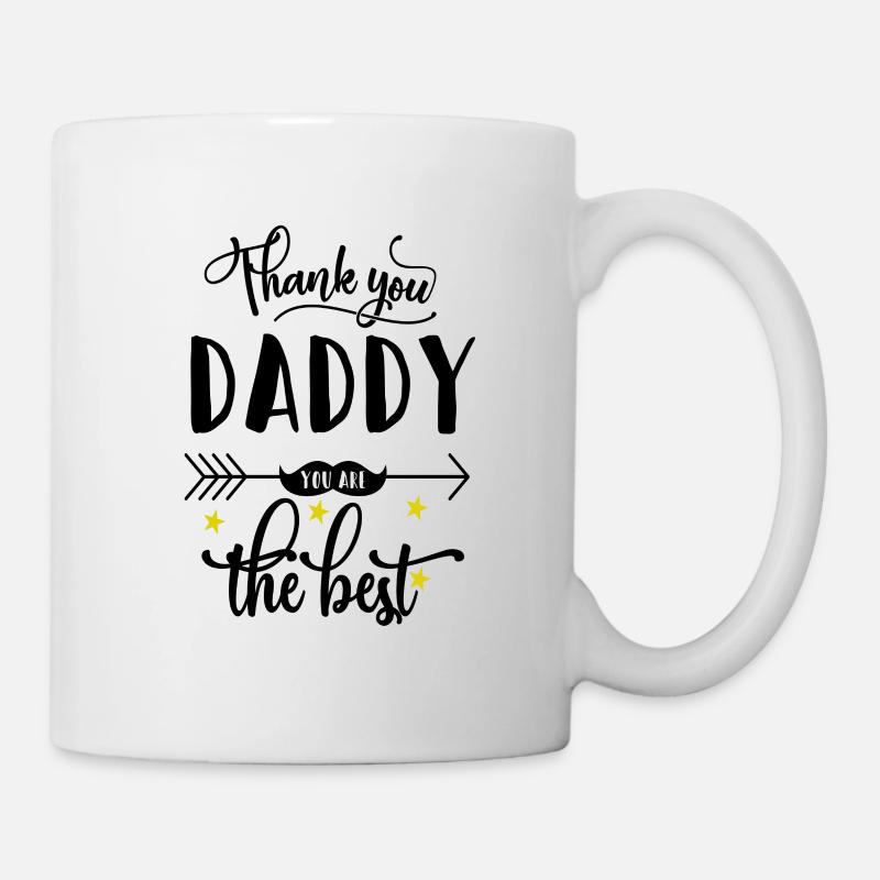 Fête des Pères - Mug blanc - blanc