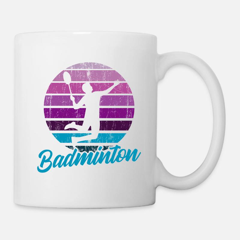 Badminton Badminton Badminton - Tasse - Weiß