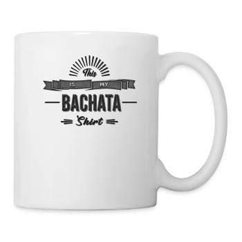 Bachata - Tanz Geschenk T-Shirt - Tasse - Weiß - Rechts