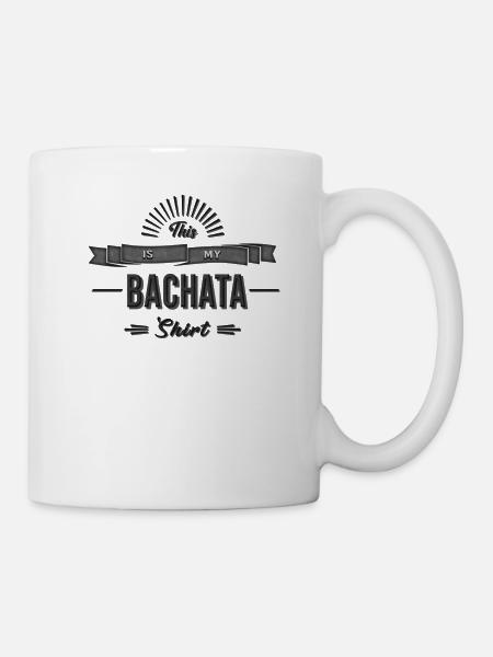 Bachata - Tee shirt Cadeau Danse - Mug blanc - blanc