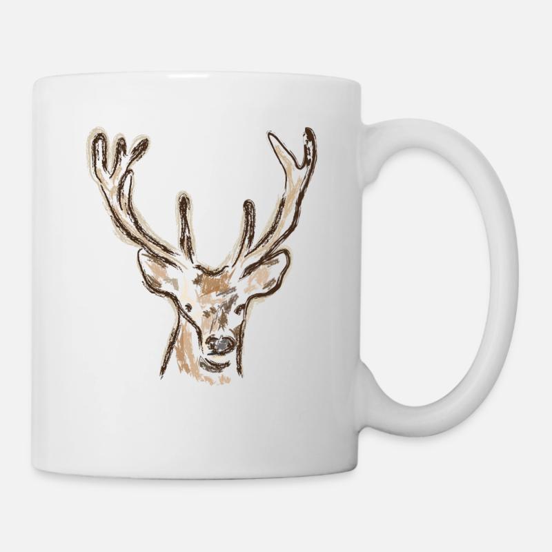 Tenue I Love Deer - Mug blanc - blanc