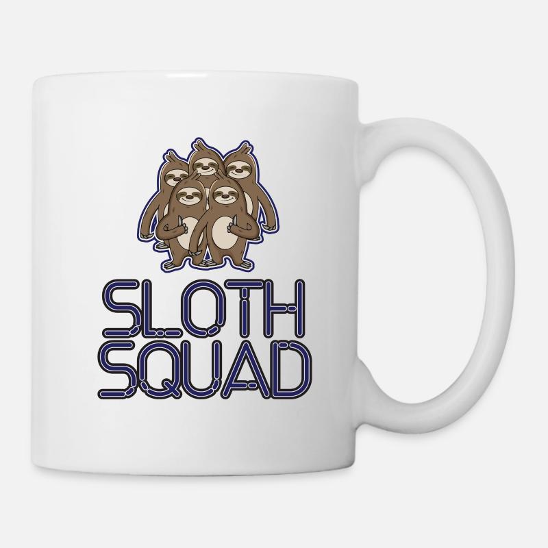 Sloth Squad - Mug - white