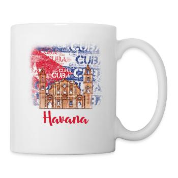 Cuba Havana T-Shirt - Mug - white - Right