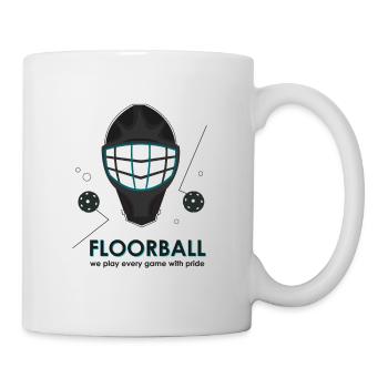 Jouez avec Pride Floorball Hockey Floorball - Mug blanc - blanc - Droite