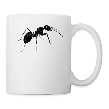 Fourmis - Mug blanc - blanc - Droite