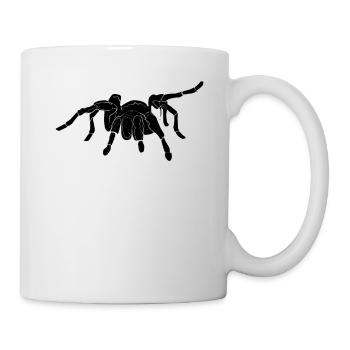 Vogelspinne Spinne - Tasse - Weiß - Rechts