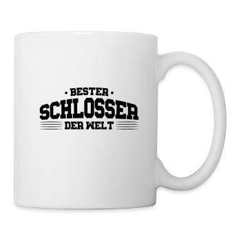 Schlosser - Tasse - Weiß - Rechts