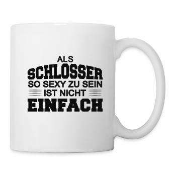 Schlosser - Tasse - Weiß - Rechts