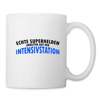 Intensivstation Krankenhaus Geschenk - Tasse - Weiß - Rechts