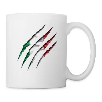 Italy Scratch - Tasse - Weiß - Rechts