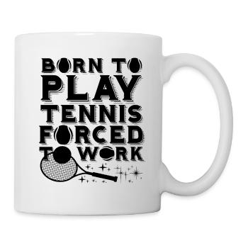 Tennis Player Coach Fan Lover Gift - Mug - white - Right