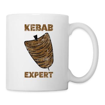 Kebab Döner - Tasse - Weiß - Rechts