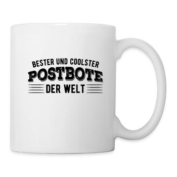 Postbote, Briefzusteller, Post - Tasse - Weiß - Rechts