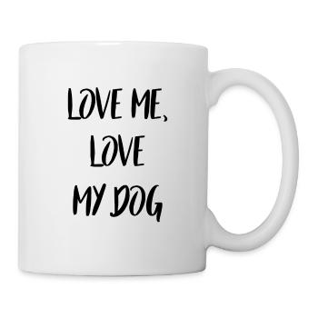 canine - Mug blanc - blanc - Droite