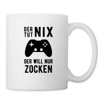 Gamer Spruch - Tasse - Weiß - Rechts
