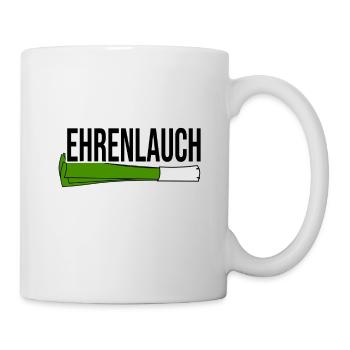 Lauch Spruch - Tasse - Weiß - Rechts