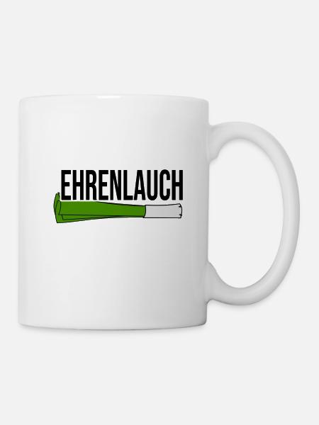 Lauch Spruch - Tasse - Weiß