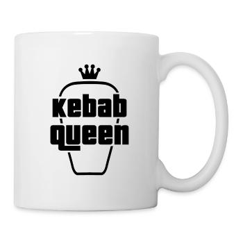 Kebab Queen - Tasse - Weiß - Rechts