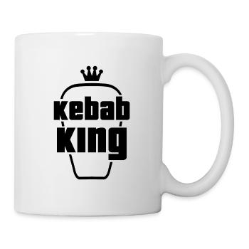Kebab King - Tasse - Weiß - Rechts