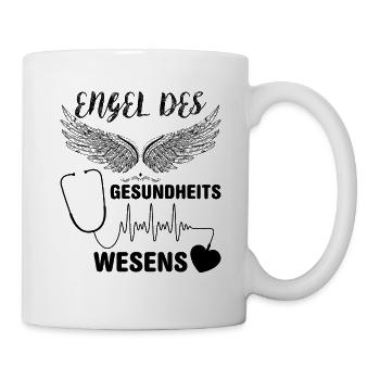 Krankenpflege Pflegedienst Pflege Ausbildung - Tasse - Weiß - Rechts