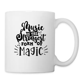 musique - Mug blanc - blanc - Droite
