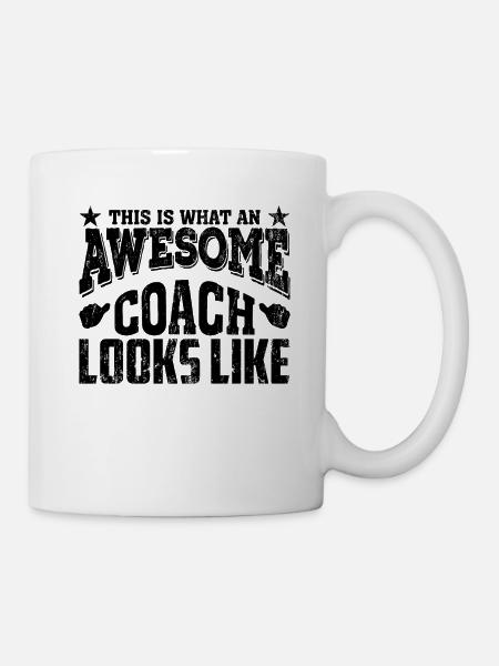 Coach Trainer Spruch Mannschaft Team Geschenk - Kop/krus - hvid