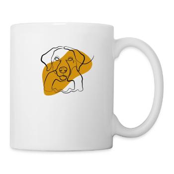 Labrador - Mug blanc - blanc - Droite