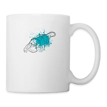 Schnabeltier - Tasse - Weiß - Rechts