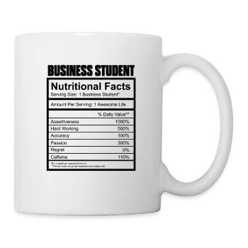 Business student - Mug - white - Right