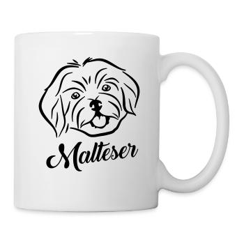 Malteser - Tasse - Weiß - Rechts