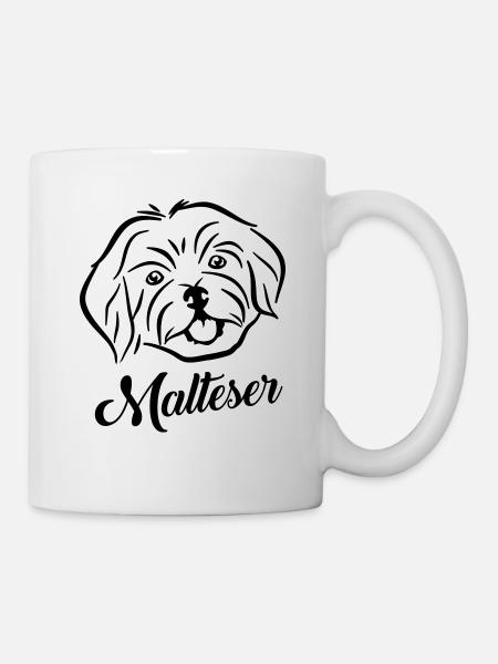 Malteser - Tasse - Weiß