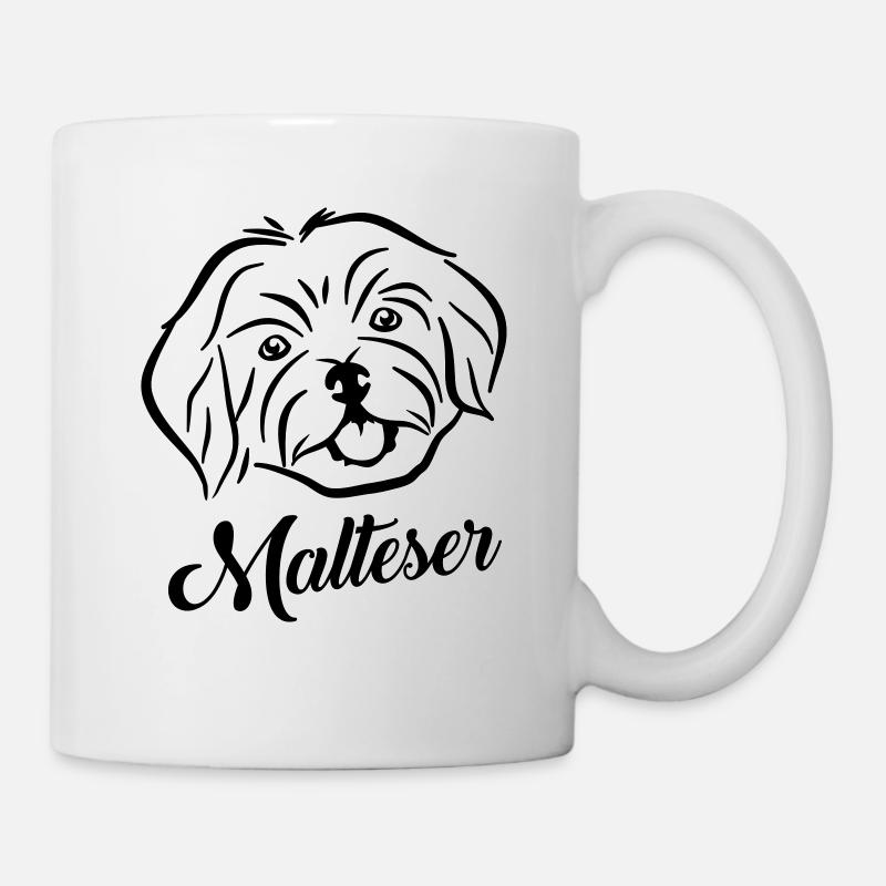 Malteser - Tasse - Weiß