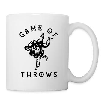 Judo Jiu Jitsu Game Of Throws Fan Gift - Mug - white - Right