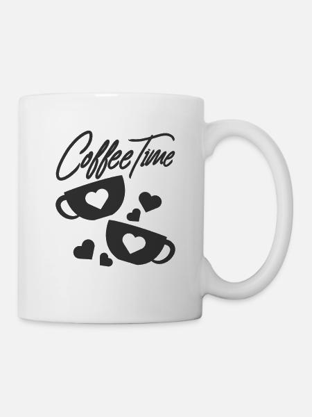 Kaffee - Tasse - Weiß