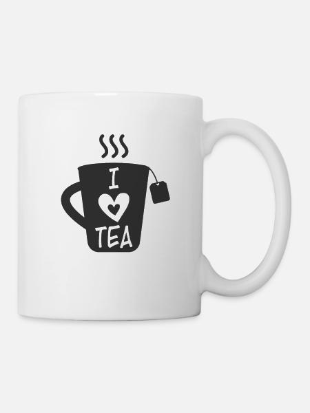 thé - Mug blanc - blanc