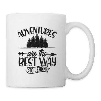 to travel - Mug - white - Right