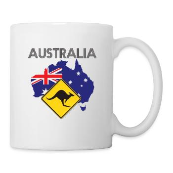 Australia TShirt - Australia T-Shirt - Mug - white - Right