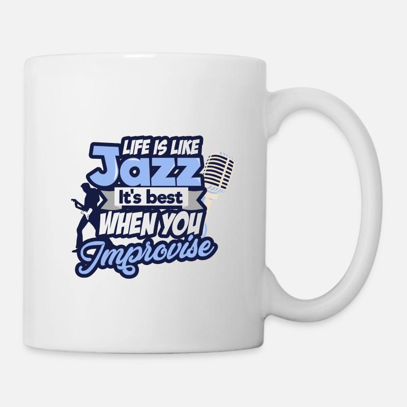 Jazz - Tasse - Weiß
