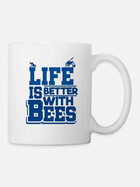 abeilles - Mug blanc - blanc