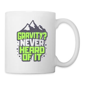 Kletterer Klettern Bouldern - Tasse - Weiß - Rechts