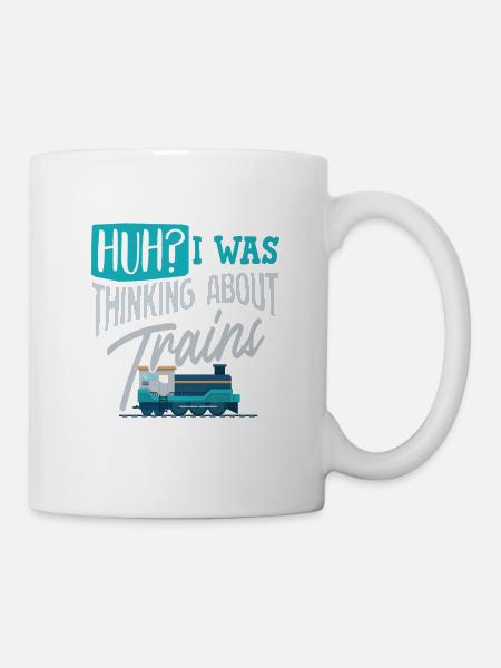 Trains railroad train - Mug - white