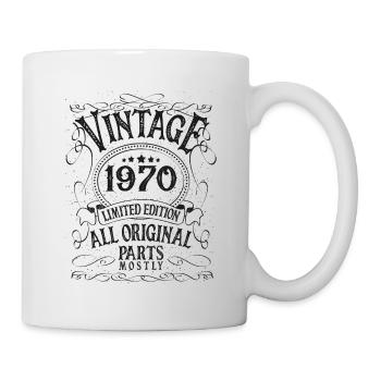 Birthday born in 1970 - Mug - white - Right