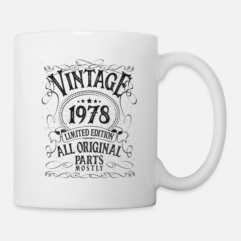 Geburtstag Jahrgang 1978 - Tasse - Weiß