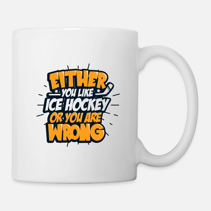 ice Hockey - Mug - white