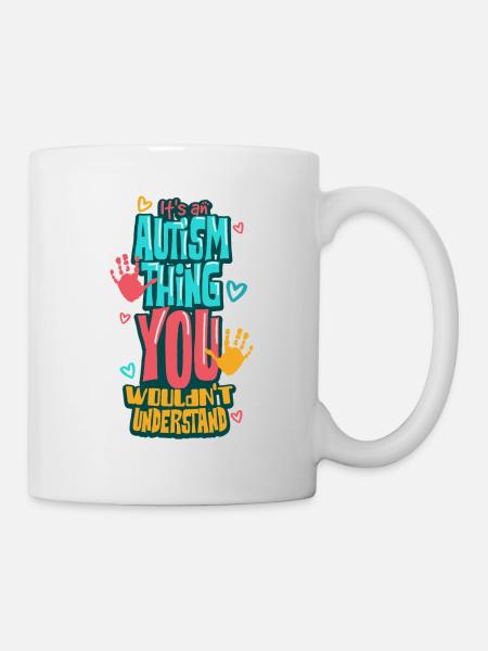 Autism autistic - Mug - white