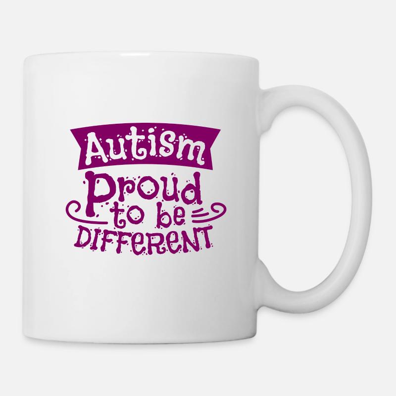 autisme - Mug blanc - blanc